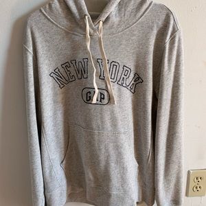 GAP new york cream hoodie